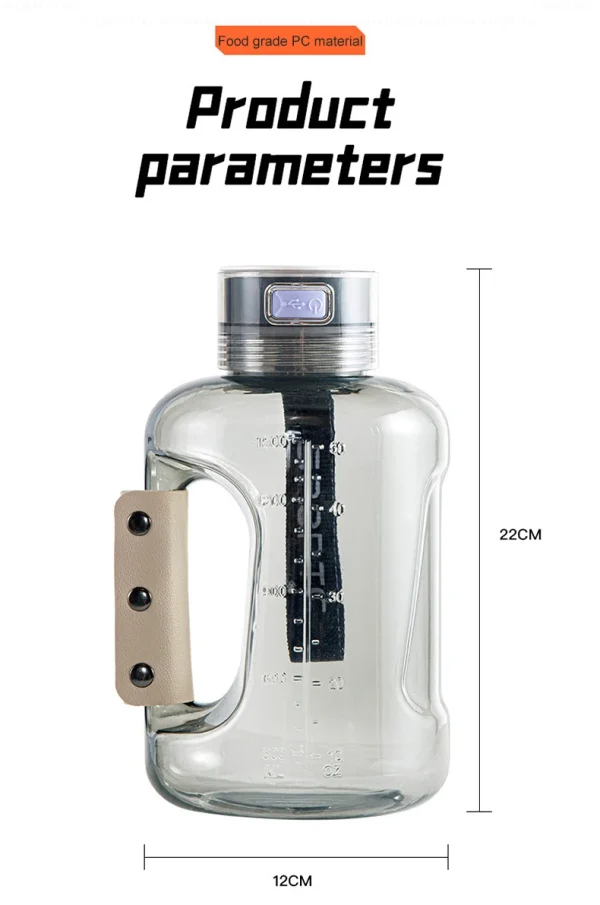 Rich Portable Hydrogen Water Bottle - Image 7